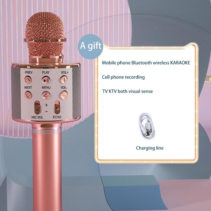 Micro bluetooth Phiên Bản Tiếng Anh K Hát treasure Không Dây Phiên Bản Tiếng Anh