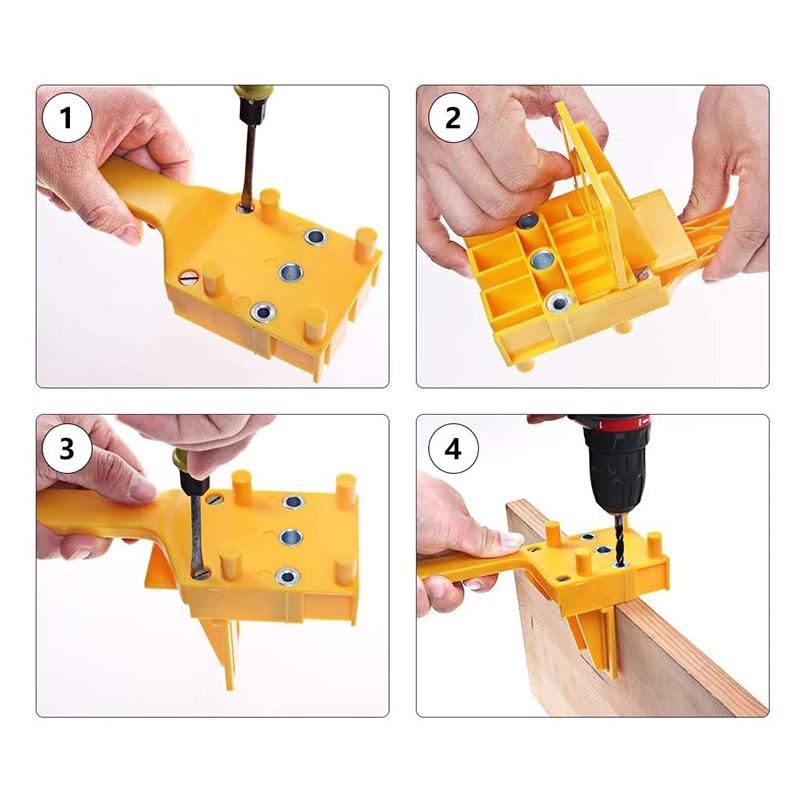 Dụng Cụ Định Vị Lỗ Khoan Gỗ