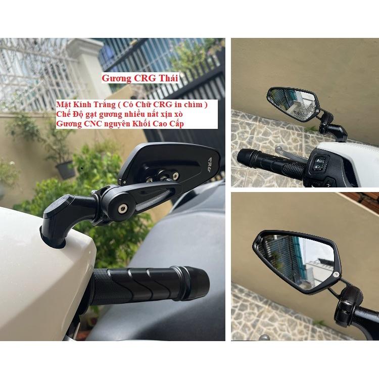 Gương Vespa CRG Hàng CNC Nguyên Khối