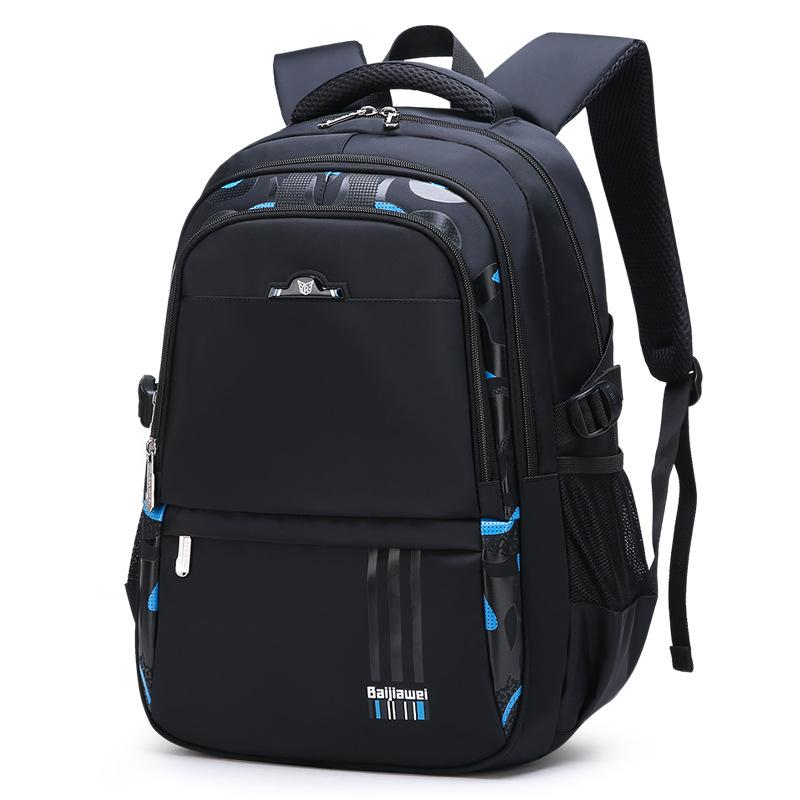 Trẻ Em Mới Chỉnh Hình Học Túi Lô Trẻ Em Trong Tiểu Schoolbag Cho Bé Gái Bé Trai Chống Nước Ba Lô Sách