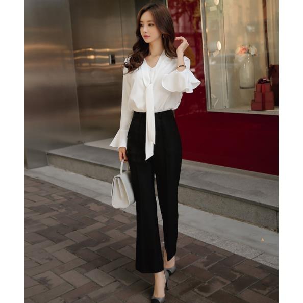 Quần Âu Công Sở Ống Loe