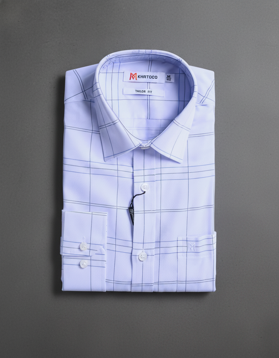 Áo sơ mi nam Khatoco tay dài (M-2XL)