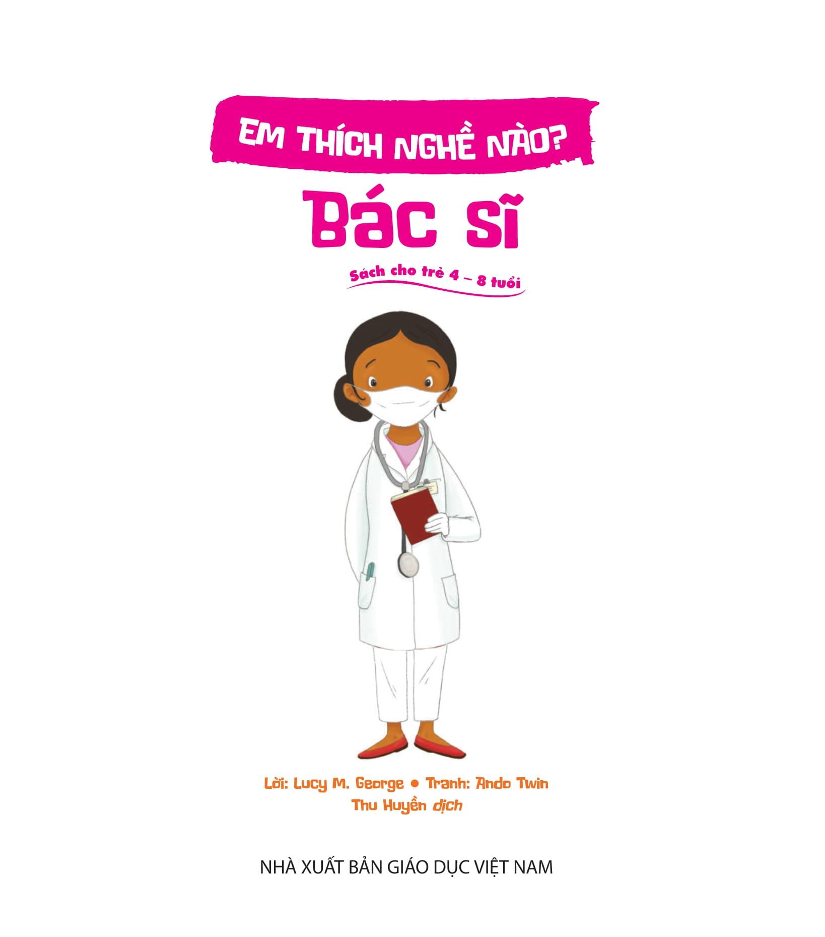 Sách - Em Thích Nghề Nào? - Bác Sĩ