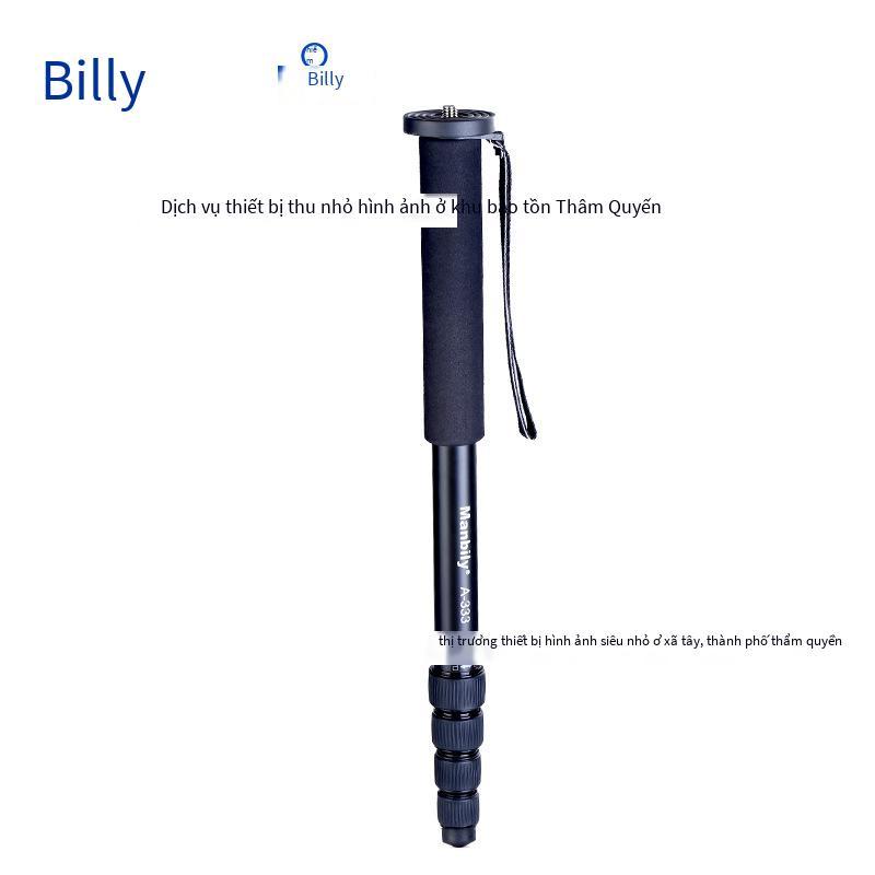 Tốt Nhất Manbilly A-333 Monopod Selfie Thanh Nối Dài Ống Kính Máy Ảnh SLR Monopod Đi Bộ Gậy 28 Đường Kính Lớn