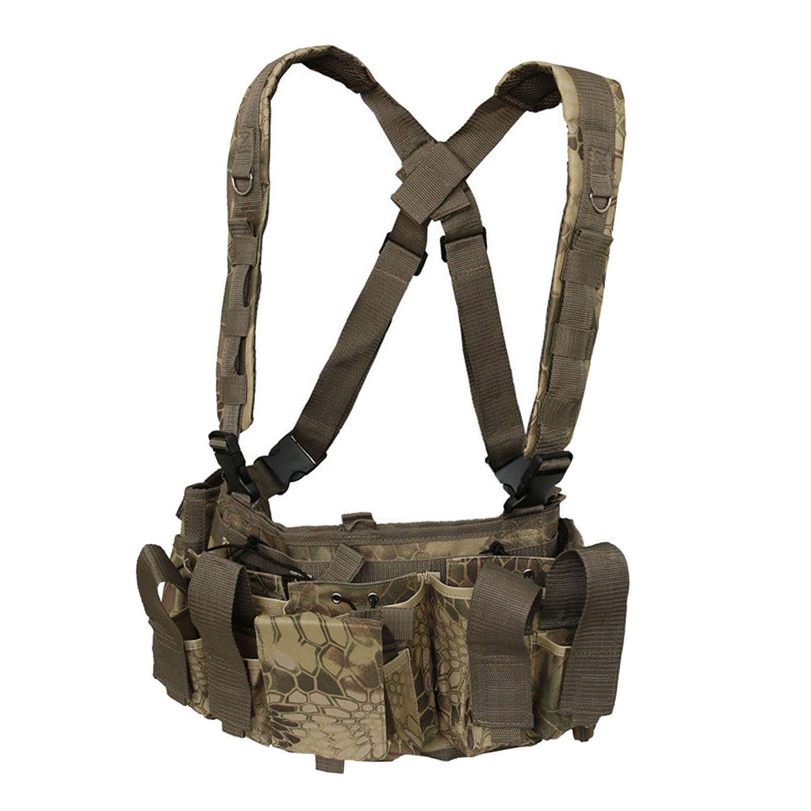 Chest Rig Women Men Vest CS Game 30"-60" Jacket