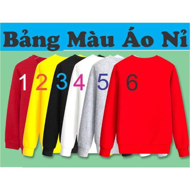 Áo nỉ bông gia đình lá sô 1 - MÃ AGD355