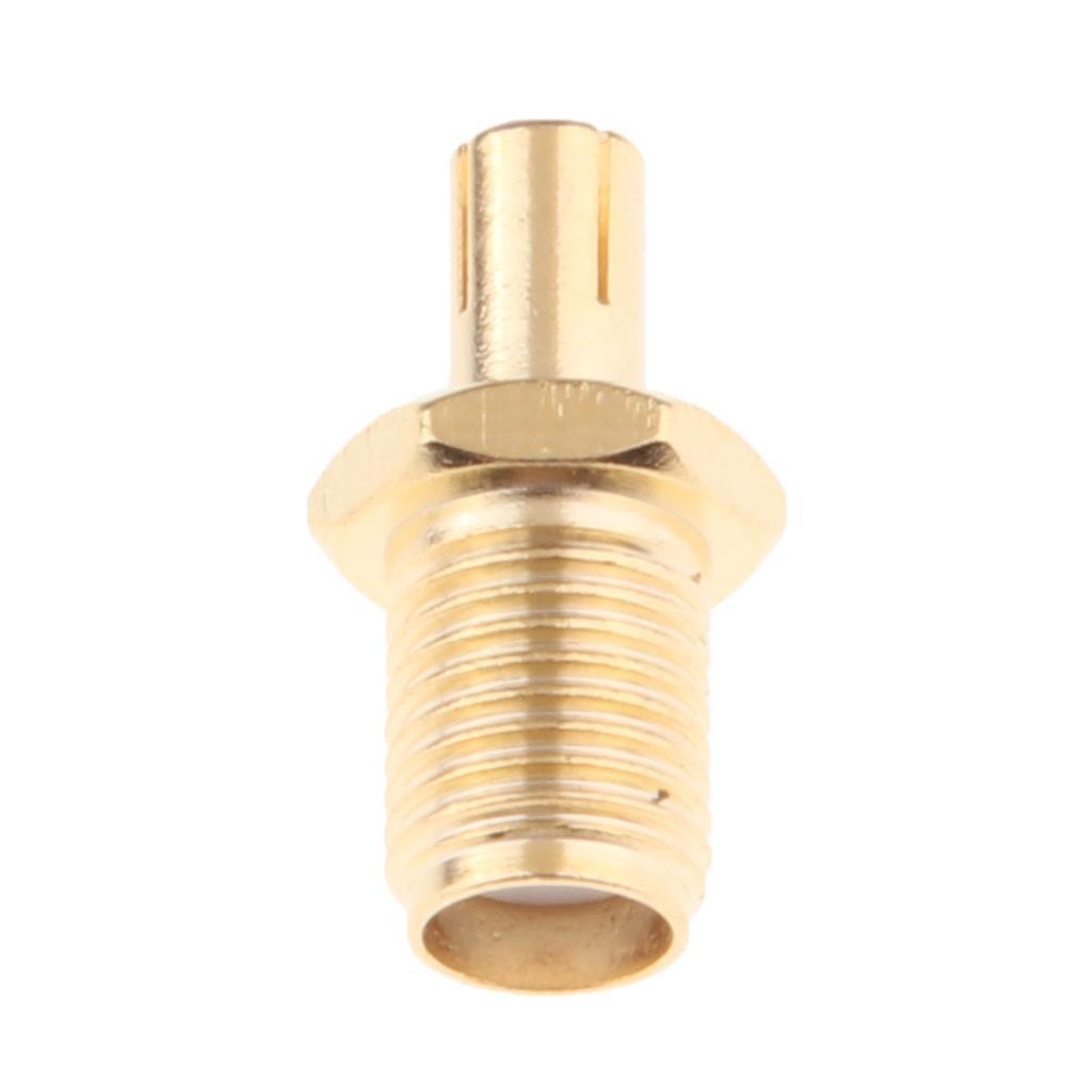 RF SMA Female to TS9 Male Converter Coax Connector for Wifi Antennas