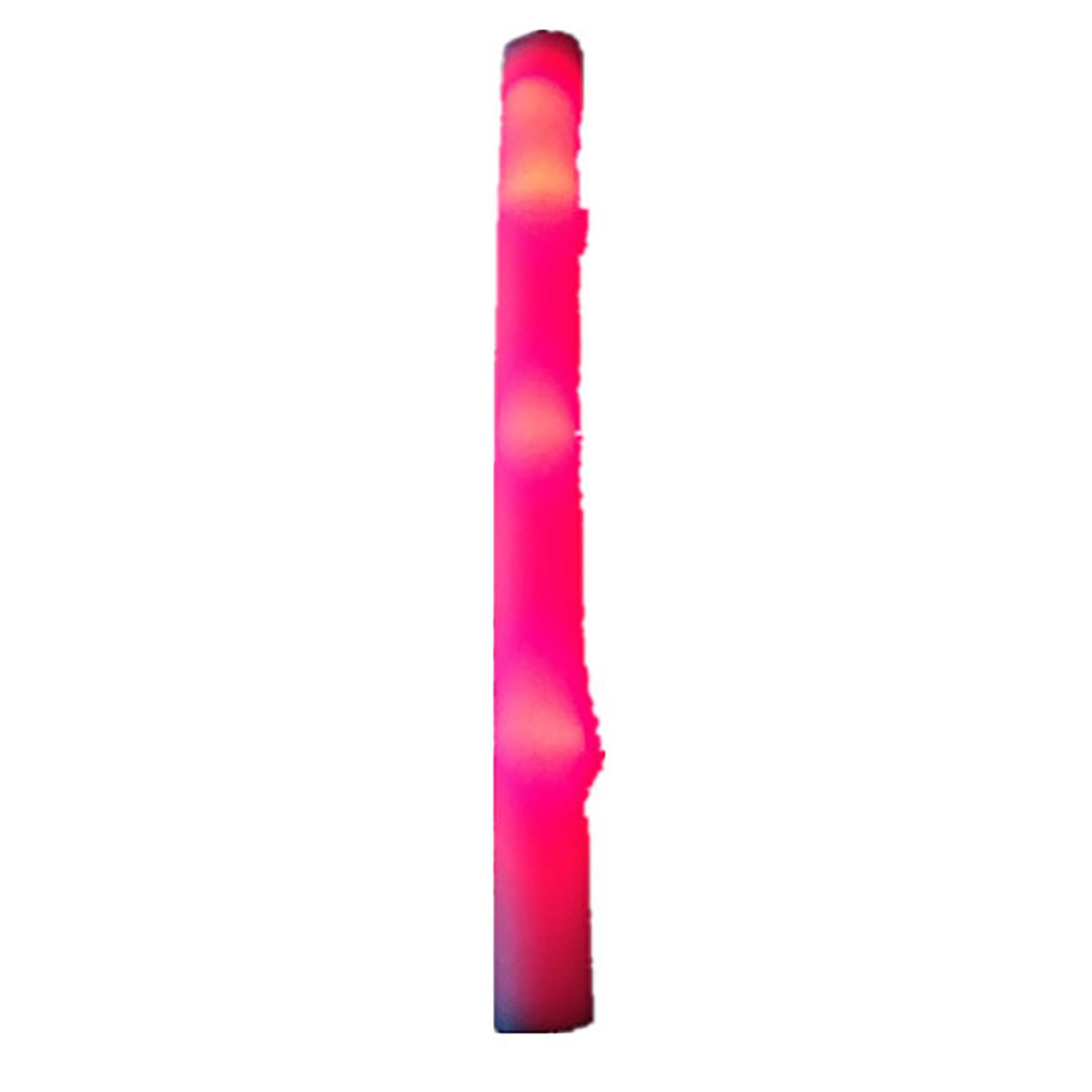 LED Foam Sticks 3 Modes Flashing Effect Colorful LED Glow Sticks Glow Sticks for Birthdays Carnival