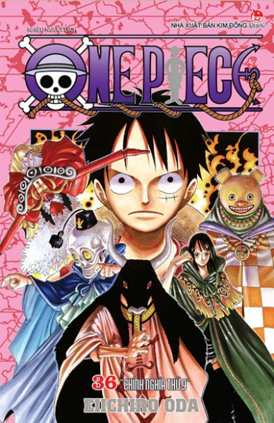 One Piece - Tập 36 - Bìa rời