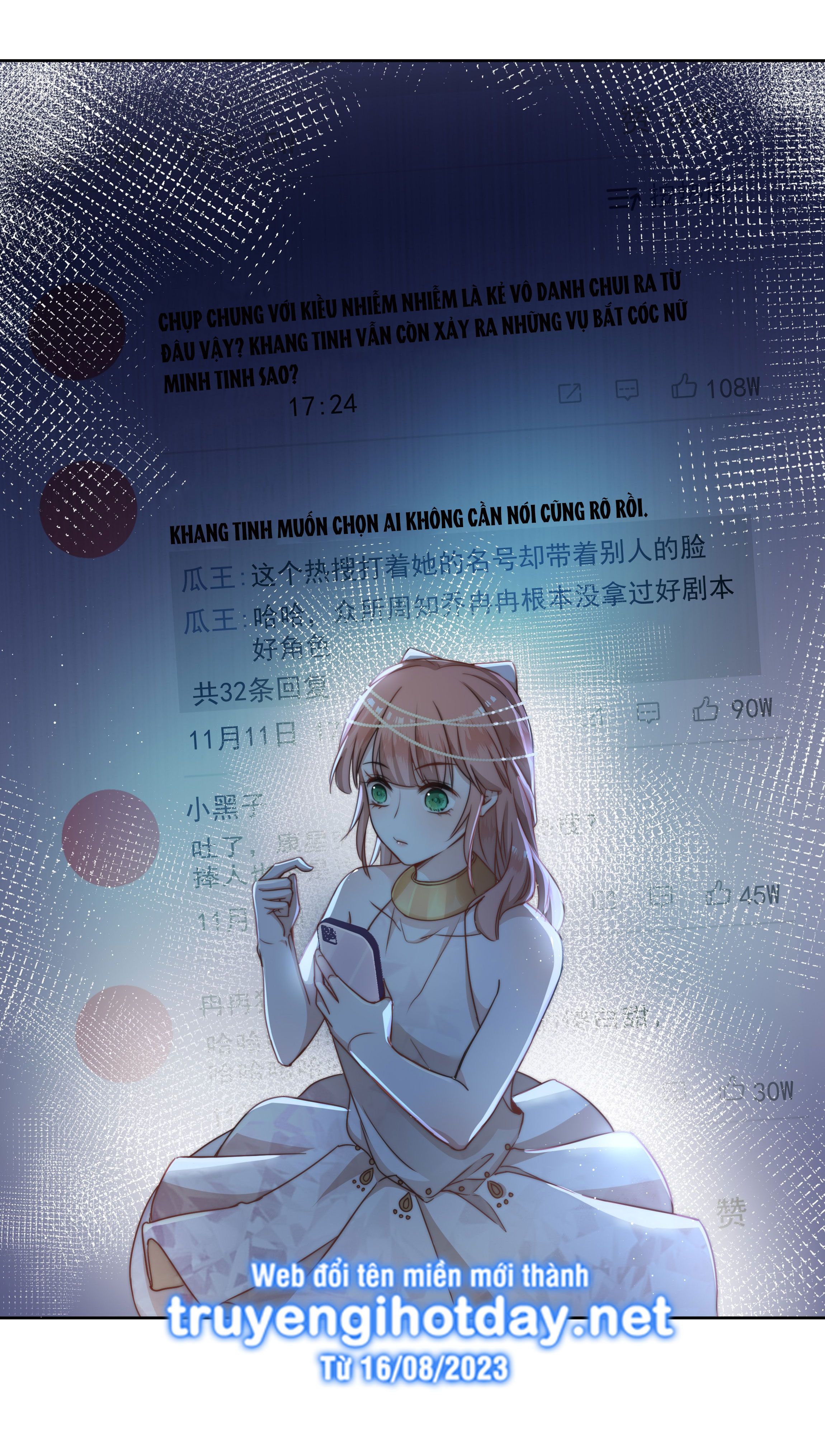 hot search phủ sóng! kẻ muốn buông xuôi như tôi nổi tiếng sau một đêm chapter 4.1 8