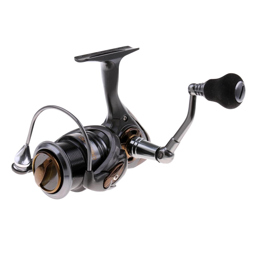 Bass Fishing Reel High Ratio 7.1:1 5+1BB Match Spool Spinning Reels