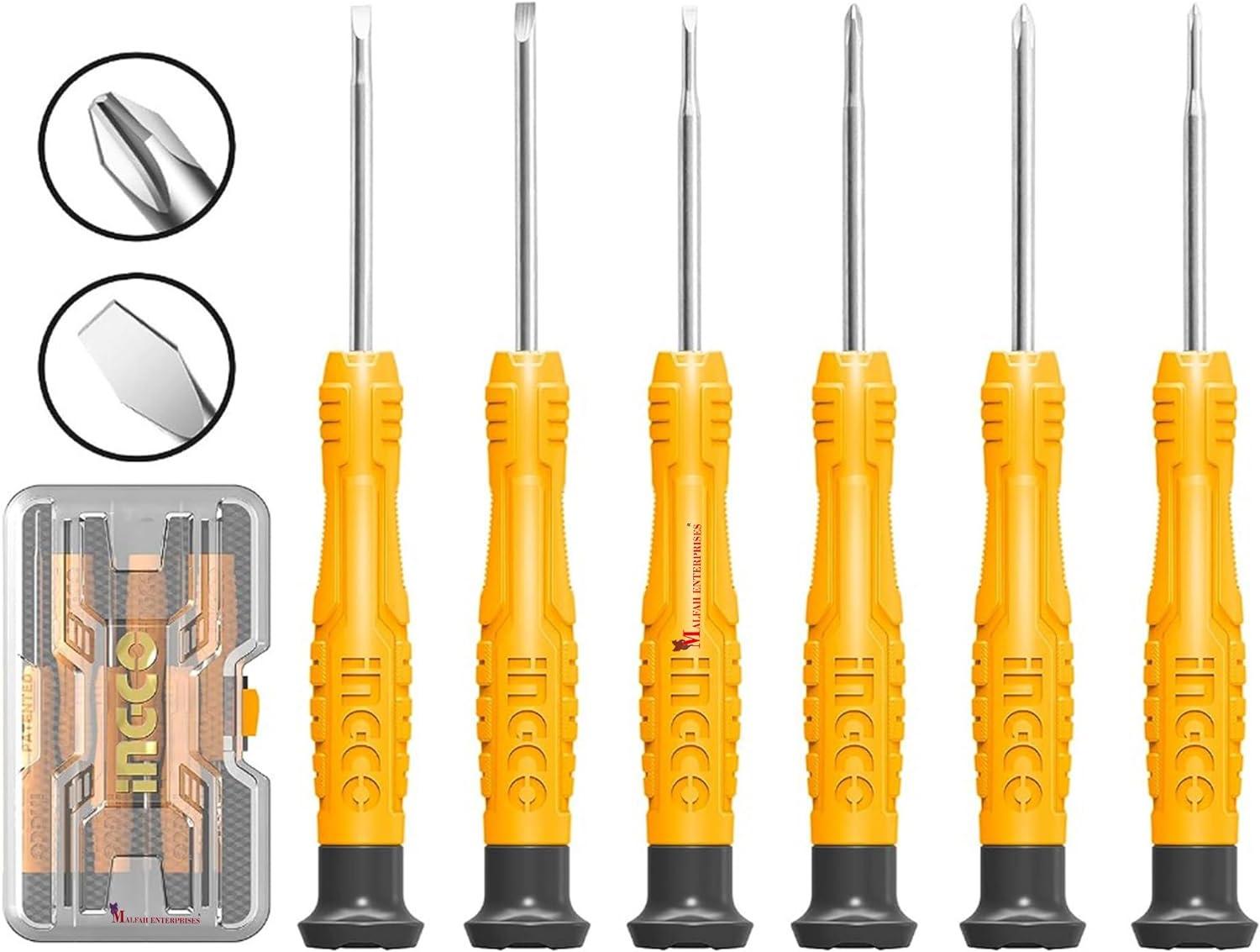 BỘ TUỐC NƠ VÍT CHÍNH XÁC 6 CHI TIẾT INGCO HKSD0618 - HÀNG CHÍNH HÃNG