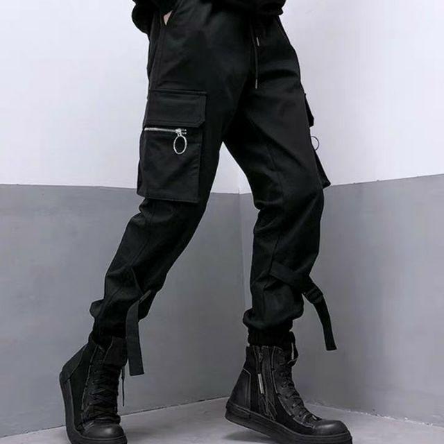 Được Kiểm Hàng Trước quần pant kaki phối khoen HÀNG SIÊU CẤP