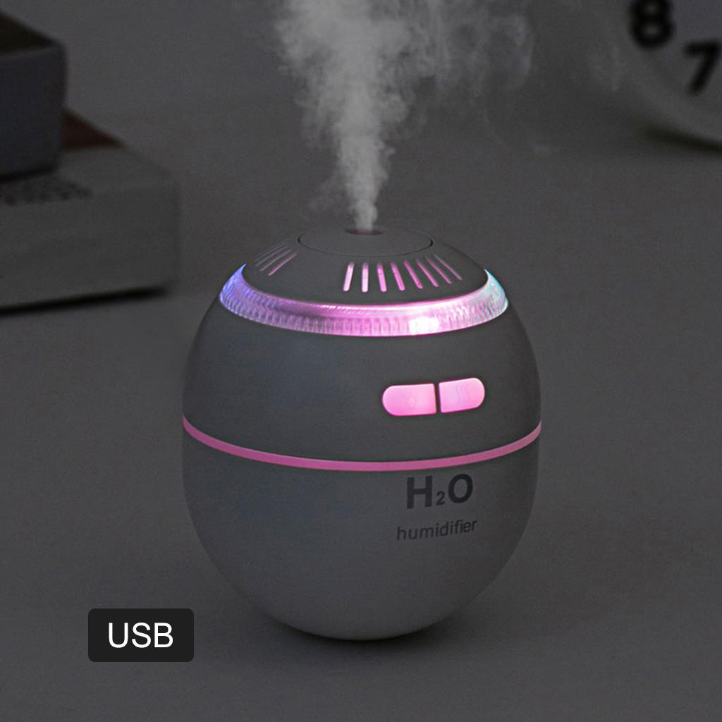 Compact Tumbler Personal Desktop Mini Humidifier White USB Uncharged