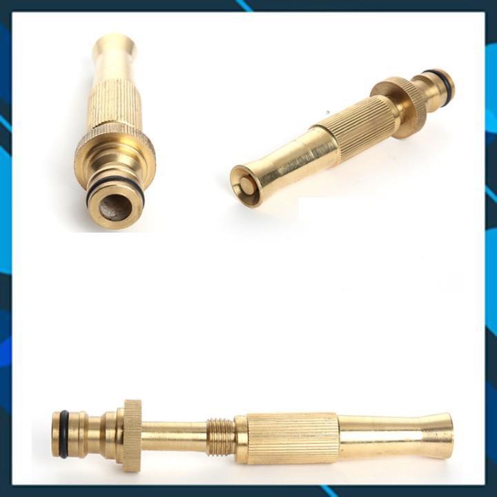 Vòi Xịt️ Bộ dây vòi xịt nước rửa xe,tưới cây , loại 7m,10m 206587 đầu đồng,cút đồng+ móc khoá