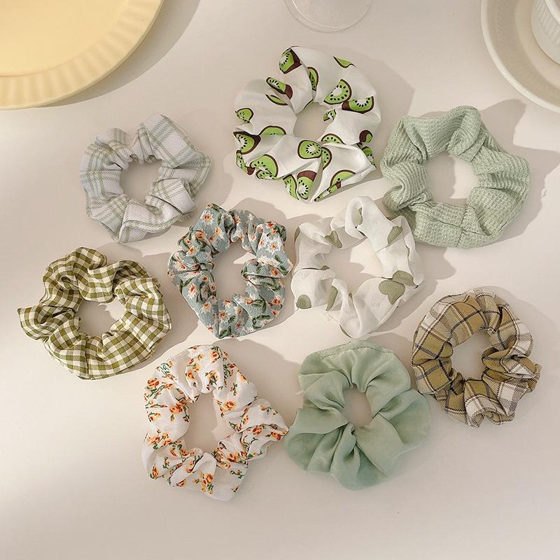 Cột Tóc Scrunchies Caro Đẹp - Dây Buộc Tóc Scrunchie Set Dễ Thương Giá Rẻ (Có Bán Sỉ)