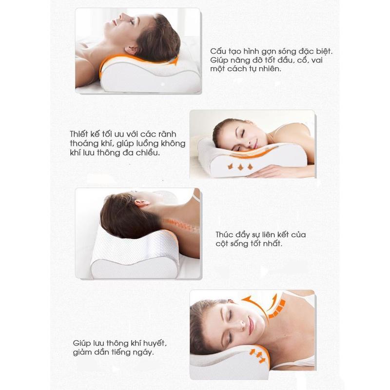 GỐI CAO SU NON CAO CẤP - Món quà cho người thân yêu!