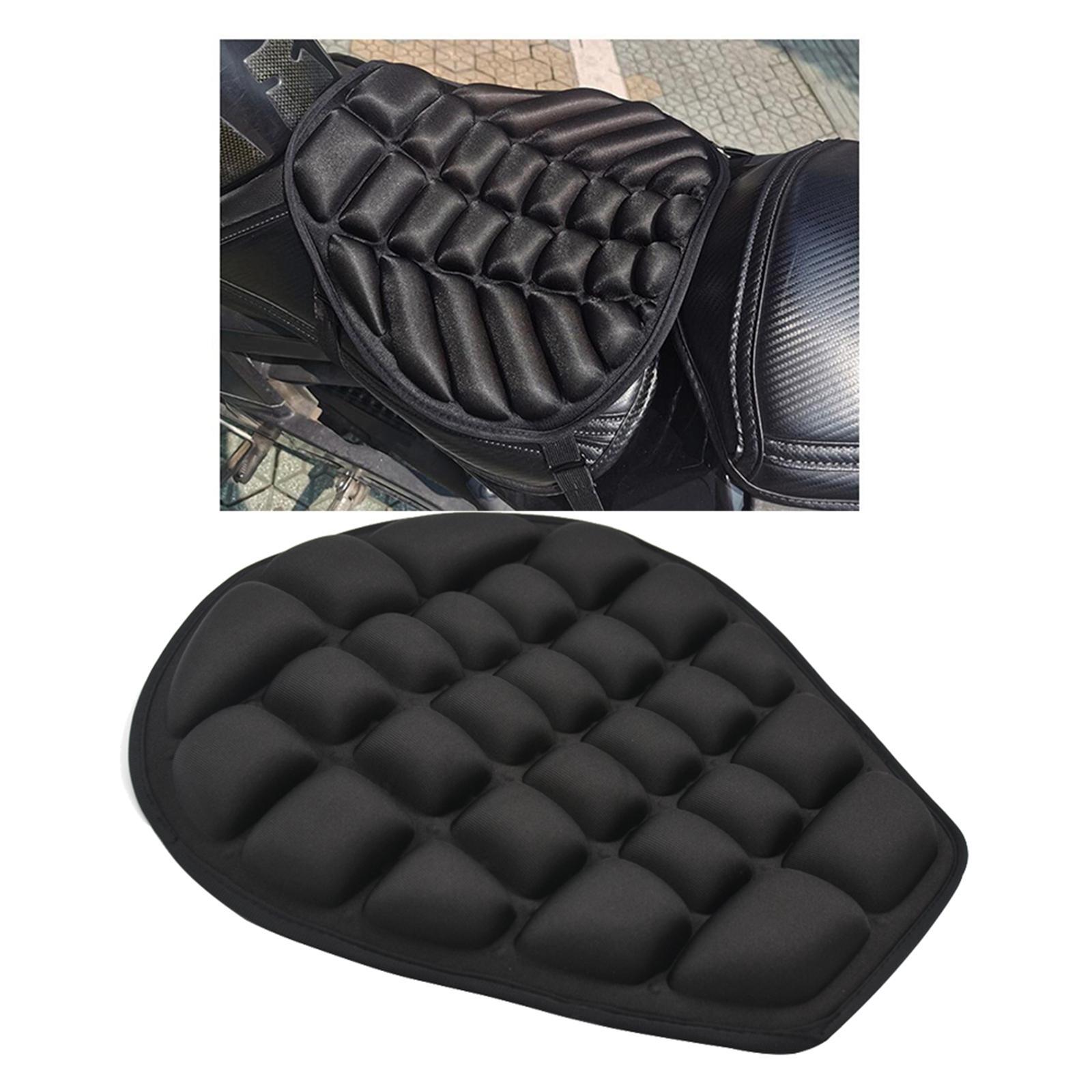 Non Slip 3D Motorcycle Seat Cushion Universal Pad Long Riding 1st Generation