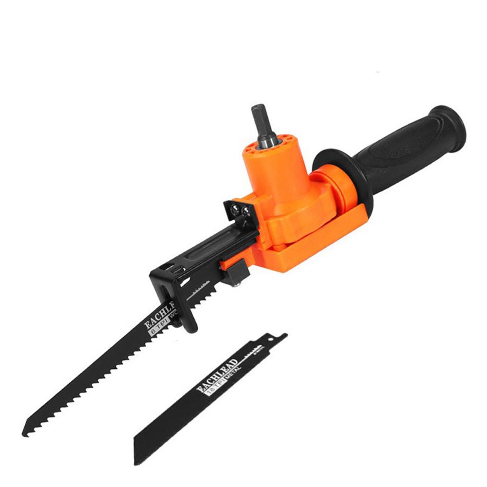 Household Practical Electric Drill Modified Electric-Saw Electric Reciprocating-Saw Portable Power Drill Into Saber-Saw
