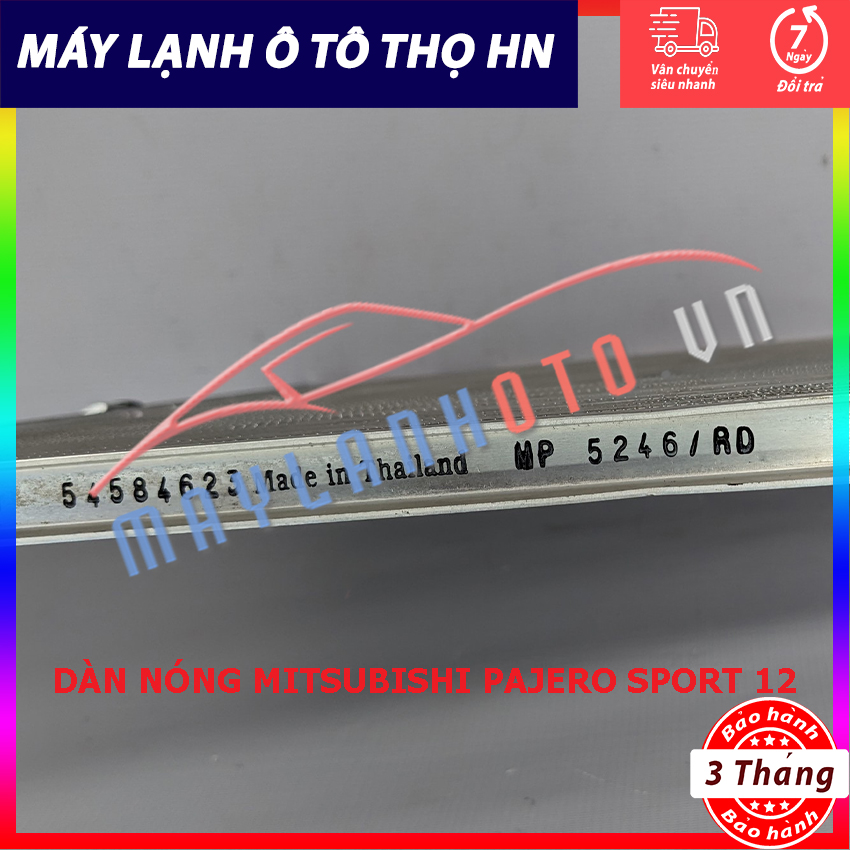 Dàn nóng Mitsubishi Pajero Sport 2012 2013 2014 2015 Hàng xịn Thái Lan 12 13 14 15