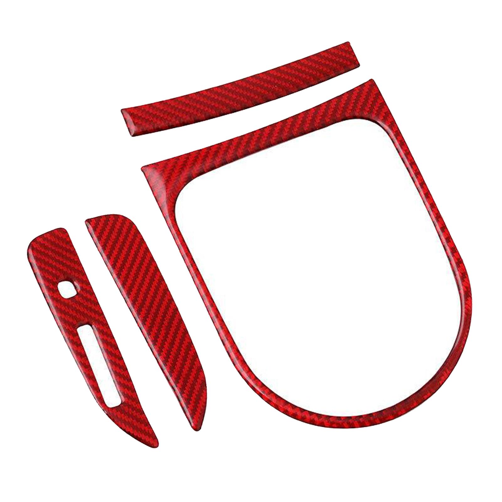 Carbon Fiber Gear Shift Frame Sticker for Ford 2015 - 2019