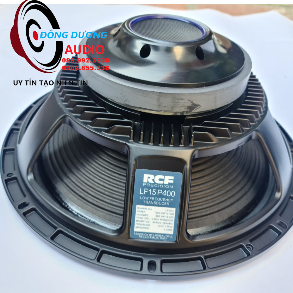 BASS 40 RCF TỪ 190 COIL 76 GÂN 3 XẾP MÀNG CHỐNG THẤM - XƯƠNG NHÔM - HÀNG CHẤT LƯỢNG