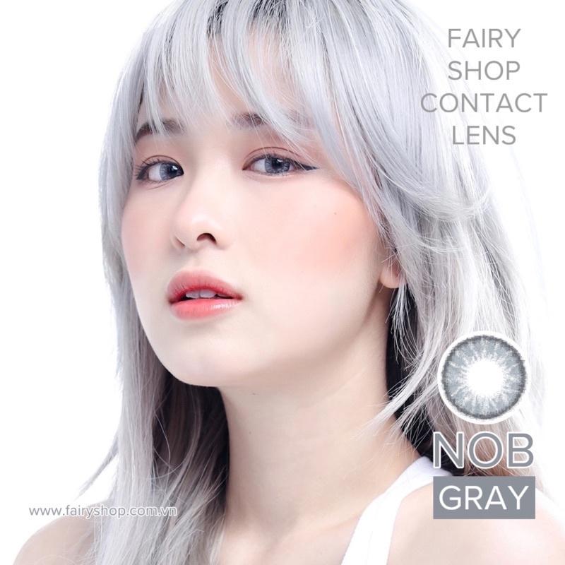 Kính Áp Tròng NOB GRAY 14.2mm - FAIRY SHOP CONTACT LENS độ 0 đến 7