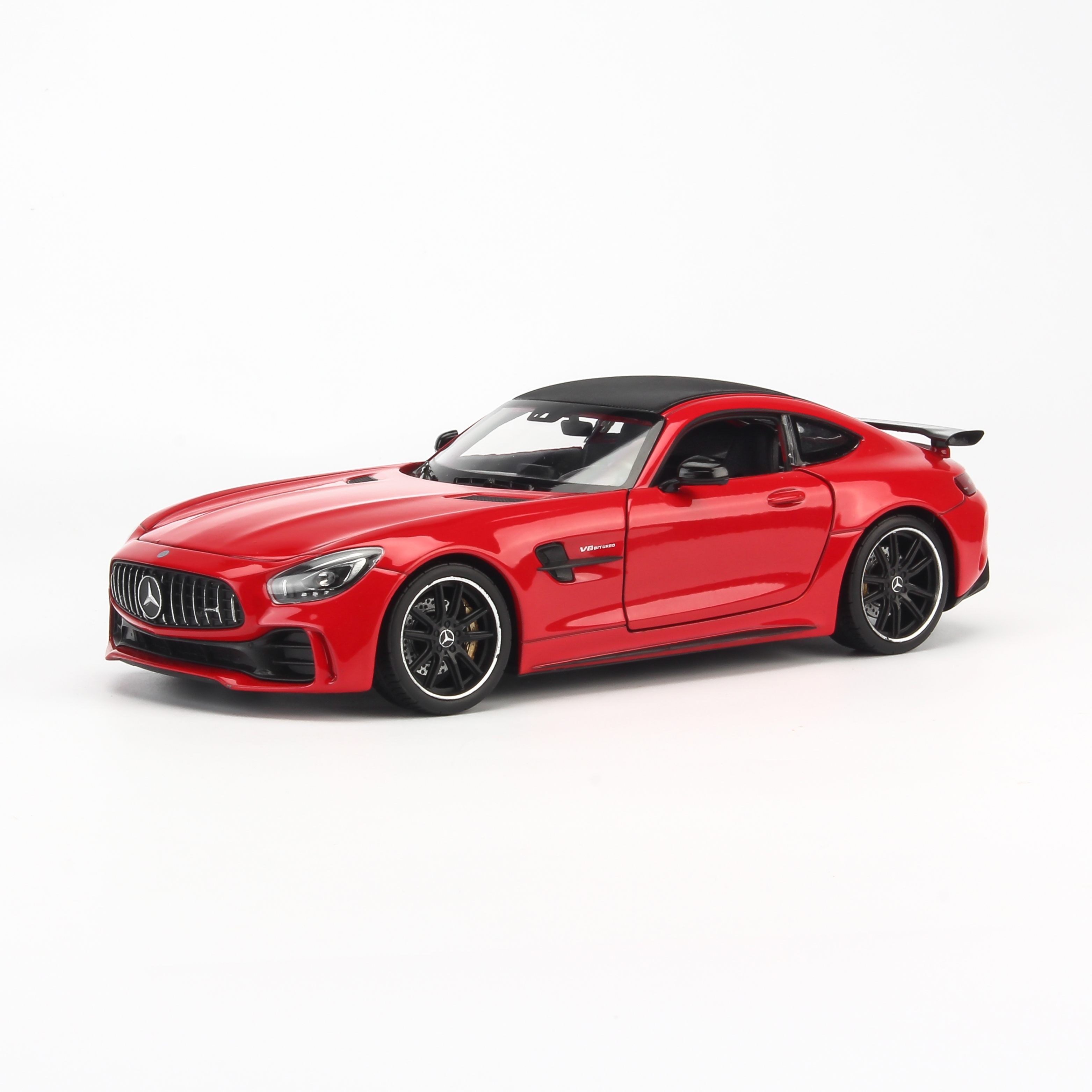 Mô hình xe Mercedes-AMG GTR Yellow 1:24 Welly - Mô hình xe Mercedes-AMG GTR