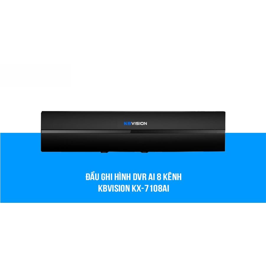 Đầu ghi hình Mini HD 5 in 1 8 kênh + 2 kênh IP KBVISION KX-7108Ai