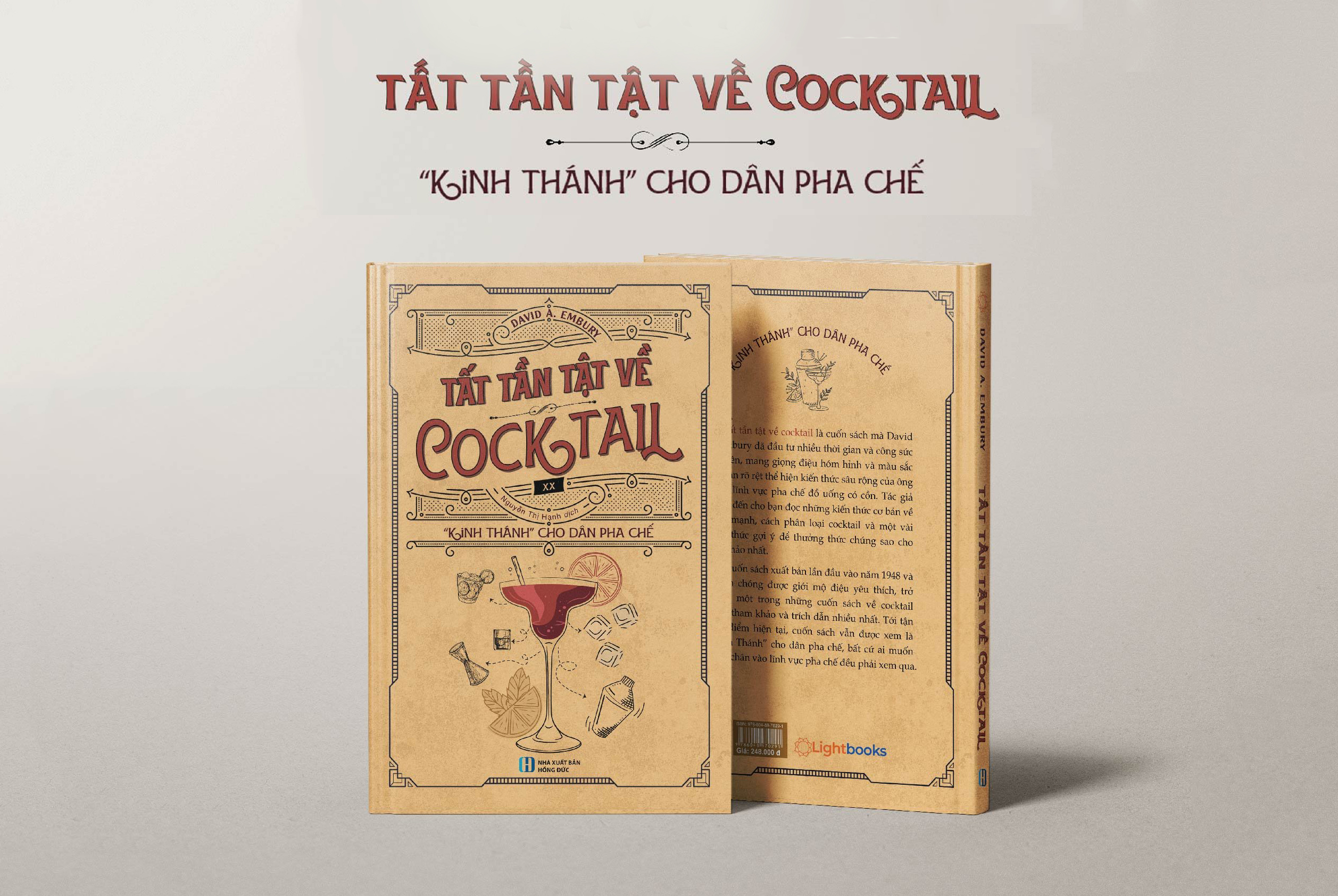 Sách - TẤT TẦN TẬT VỀ COCKTAIL - Lighbooks