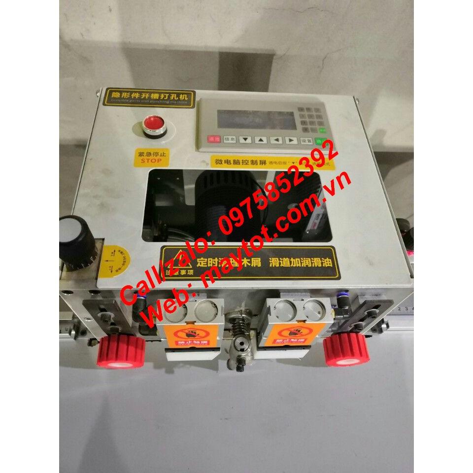 Máy khoan chốt cam để bàn 6 chức năng