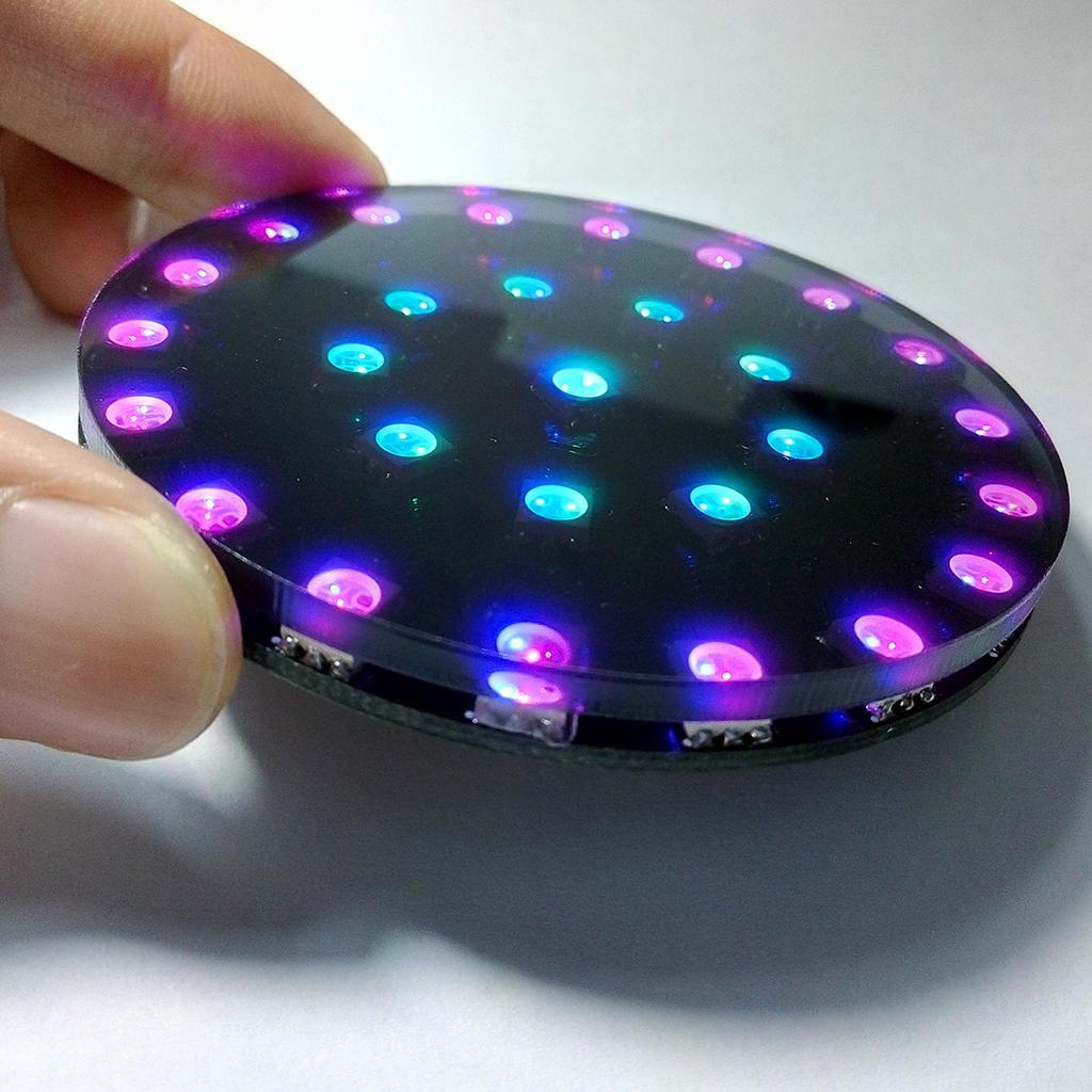12 Bits IY WS2812 5050 RGB LED Ring Lamp Light LED Full Color Ring Board Kit