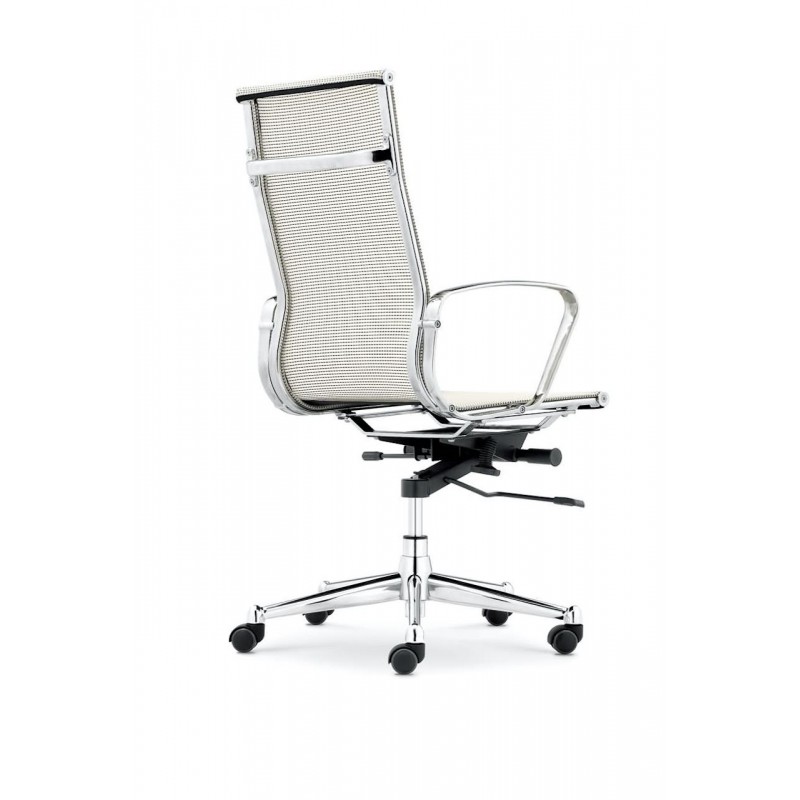 Ghế Làm Việc Chân Xoay Bọc Lưới Cao Cấp AMA-CM-F10A
