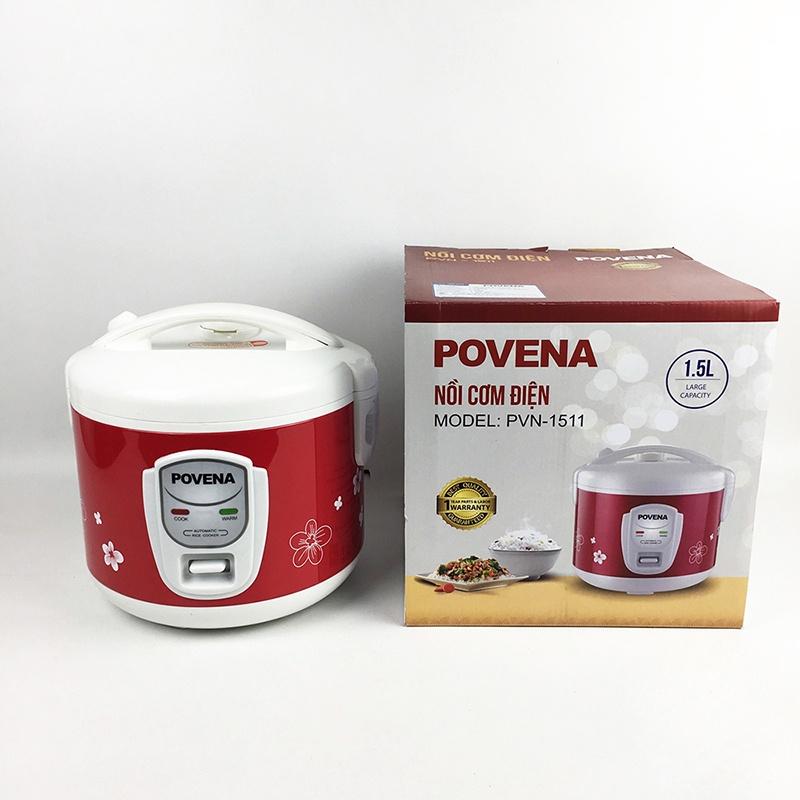 Nồi Cơm Điện POVENA 1.5L PVN-1511 - Hàng chính hãng