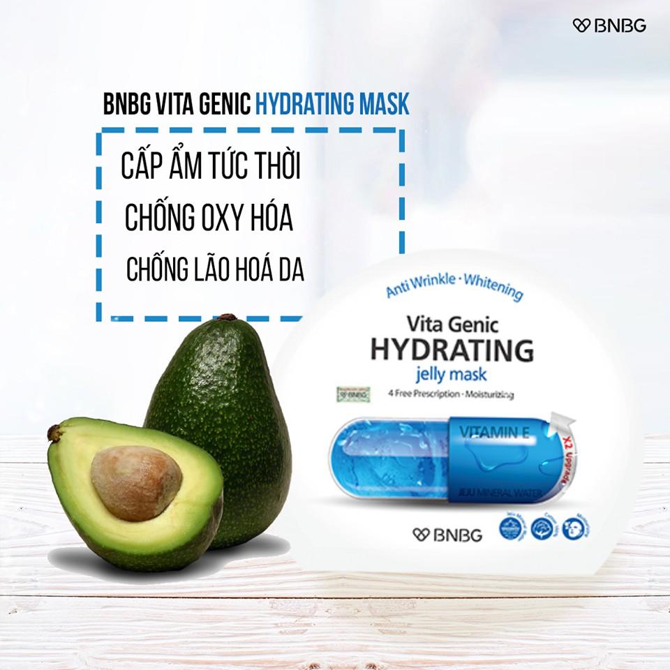 Mặt nạ giấy cấp nước dưỡng ẩm da mềm mượt, căng bóng BNBG Vita Genic Hydrating Jelly Mask 30ml