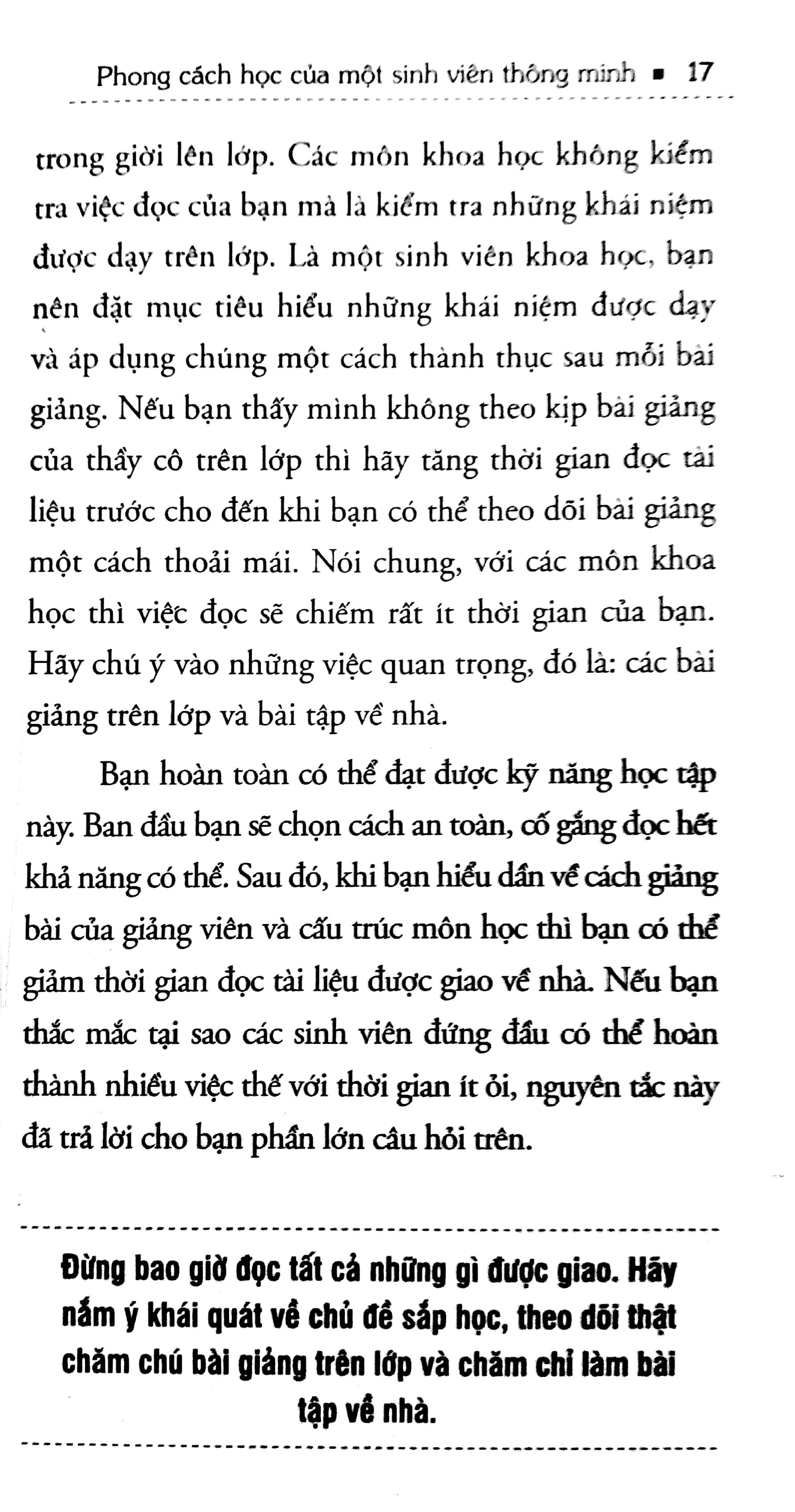 Người Giỏi Không Bởi Học Nhiều (Tái Bản)