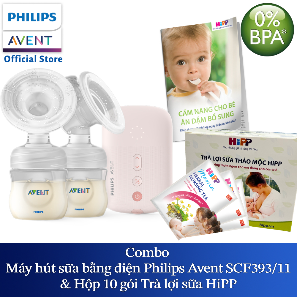 Máy hút sữa bằng điện Philips Avent (Eureka) 393.11