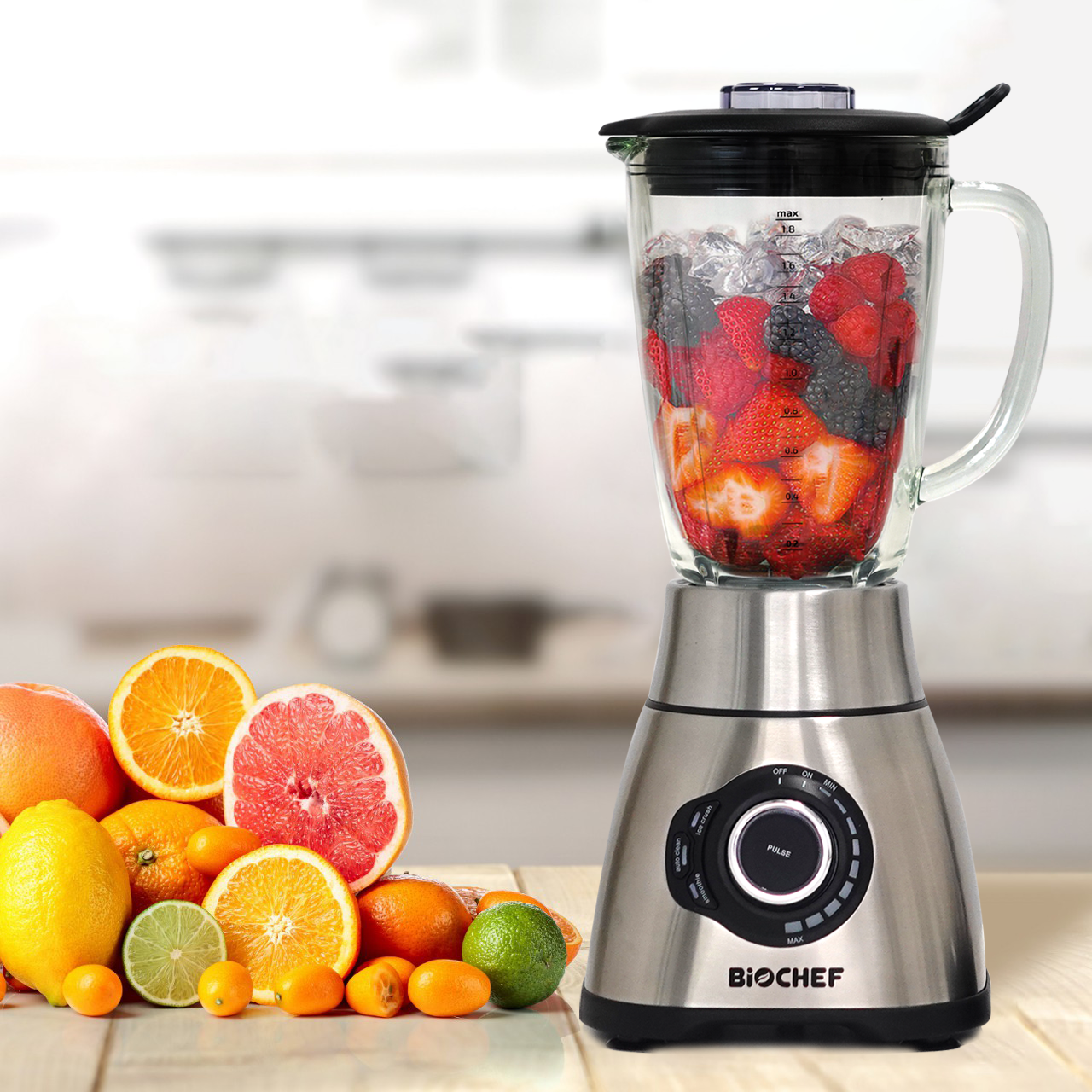Máy xay sinh tố công nghiệp Biochef Galaxy Pro10 công suất 1800W- Hàng chính hãng nhập khẩu Australia
