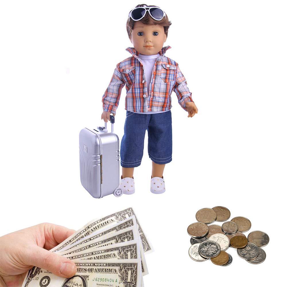 Creative Vali vali vali, mini hành lý nhỏ cỗ xe, trang trí gỗ văn phòng hiện đại, mô phỏng du lịch trong ABS nhựa, hộp du lịch xinh xắn, 16x10.5x7cm