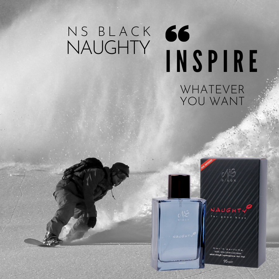 Nước hoa nam NS Black Naughty (For Good Boys) 95ml