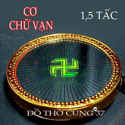 Đèn hào quang CƠ nhiều kích cỡ ( Hình hoa sen + chữ vạn )