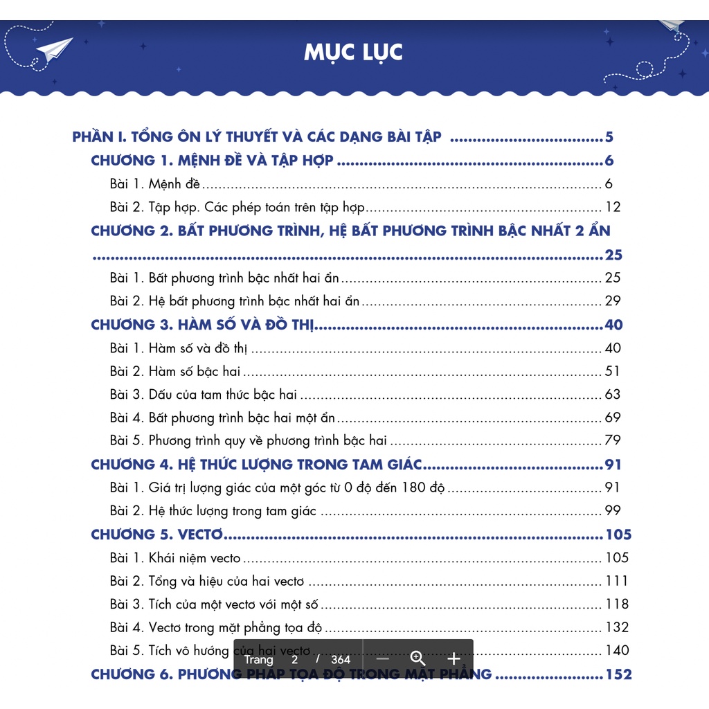 Lớp 10- Combo 2 Sách Học giỏi không khó môn Toán Hóa lớp 10- Dùng cho cả 3 sách Kết nối, Cánh diều, Chân trời