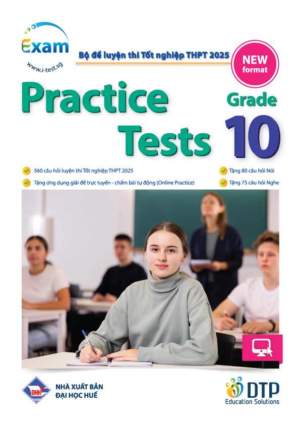 Sách - Dtpbooks - Combo sách Practice Tests 10 - 11 - 12