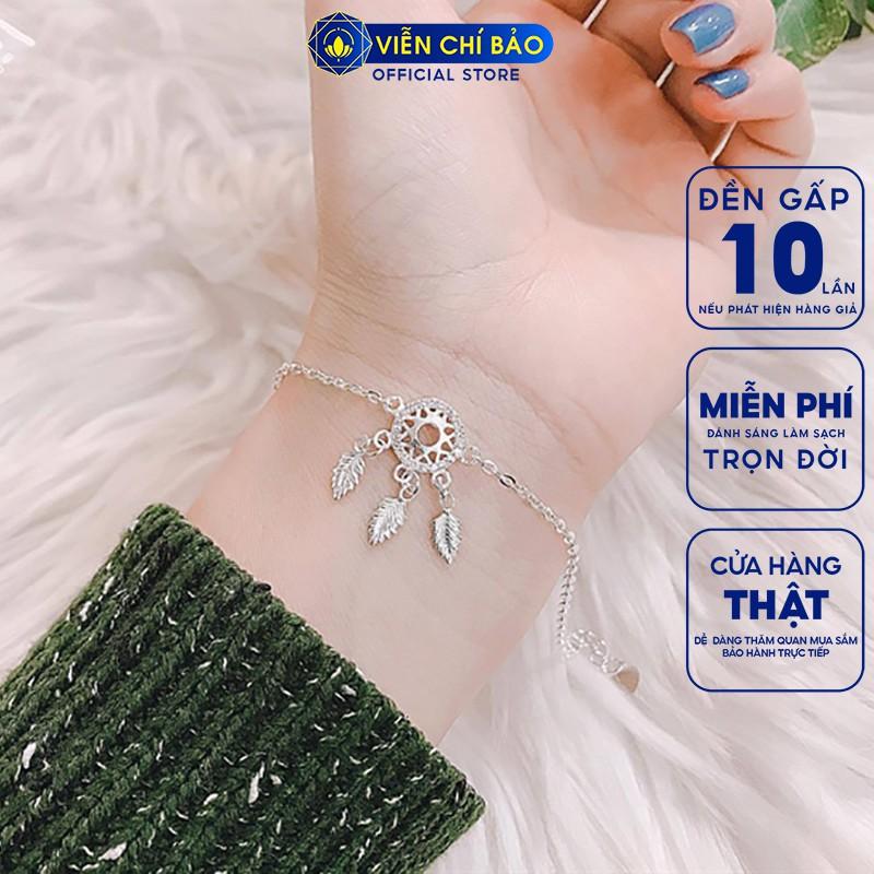 Lắc tay bạc nữ, vòng tay bạc nữ Dream catcher chất liệu bạc S925 thời trang phụ kiện trang sức nữ Viễn Chí Bảo L400308