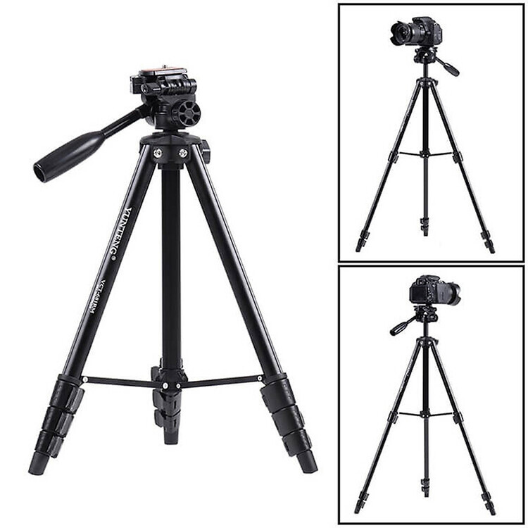 Tripod/ Chân đế dùng cho điện thoại và máy ảnh TTX-6218 - Có Remote chụp ảnh và túi đựng tiện lợi - Hàng chính hãng