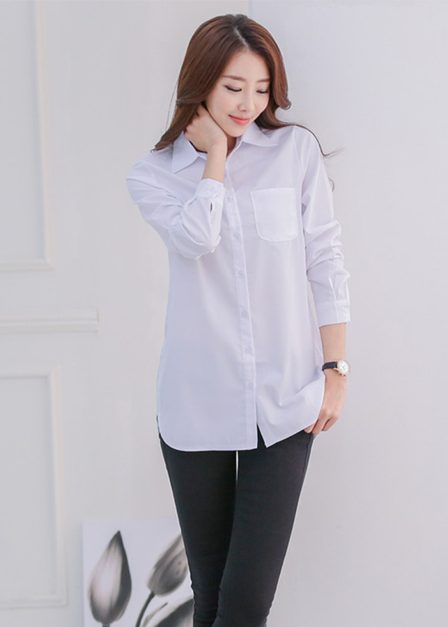 Sơ mi nữ phong cách công sở sm156