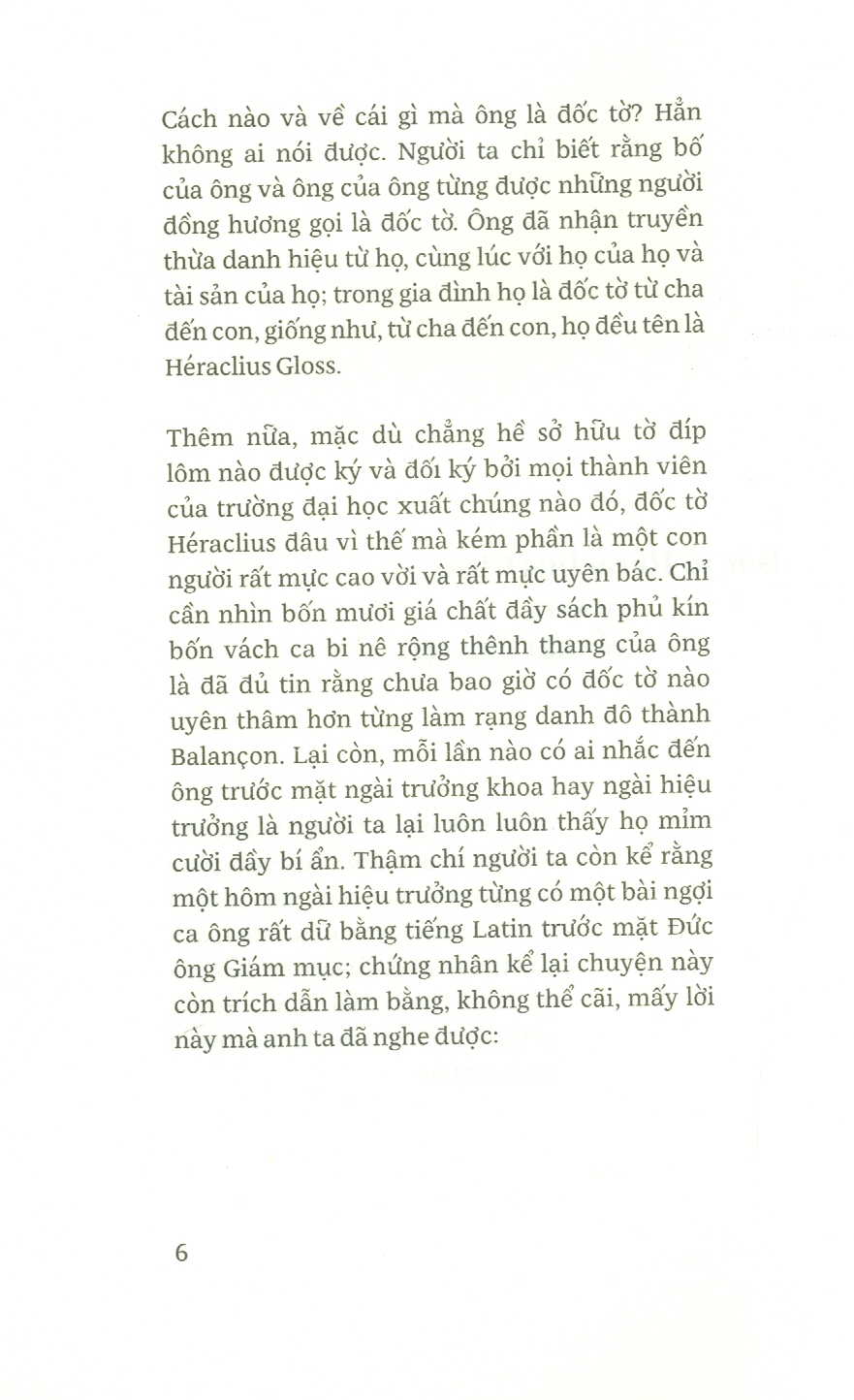 Sách - Đốc tờ Héraclius Gloss - Maupassant, Toàn Anh dịch