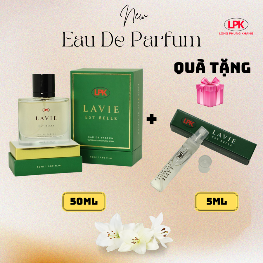 Nước Hoa Nữ LAVIE Est Belle LPK Chính Hãng 5ml &amp; 50ml Eau De Parfum