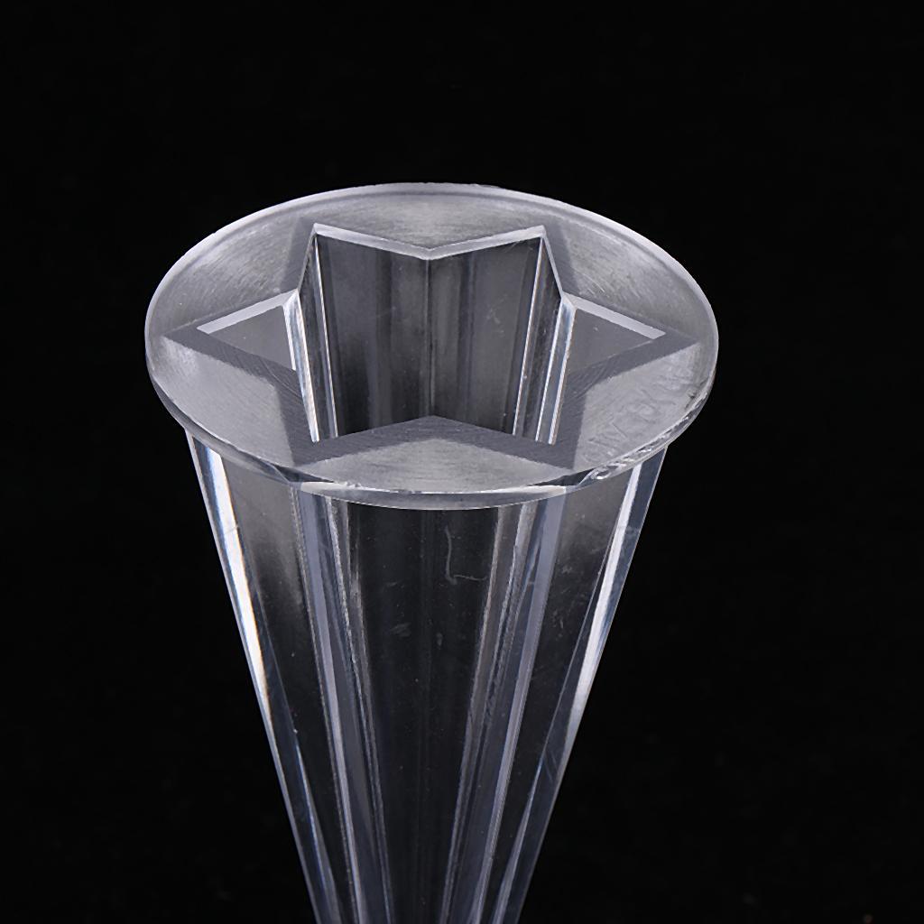 Cone Shaped Mold Candle Making Moulds for DIY Wedding Christmas Scented Candles Dried Flower Handmade Candle Tealight Candle Holder
