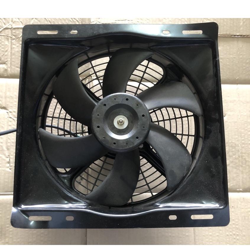 Quạt Dàn nóng lồng sắt chế 14x14 12V / 24V 35x35 cm hàng Trung Quốc